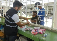 Puesto de Mando Unificado y atención las 24 horas para 78 familias en albergue de Siloé