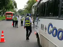Operativos de control al transporte intermunicipal para garantizar viajes bioseguros en Semana Santa