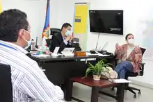 Secretaría de Seguridad socializa planes de trabajo con concejal de Cali