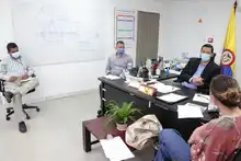 Secretaría de Seguridad socializa planes de trabajo con concejal de Cali