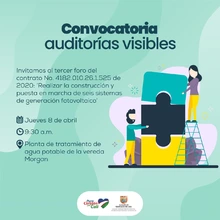 Convocatoria auditorías visibles