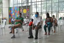 En el quinto megacentro de vacunación, Alcalde de Cali invitó a vivir una Semana Santa por la vida