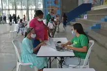 En el quinto megacentro de vacunación, Alcalde de Cali invitó a vivir una Semana Santa por la vida