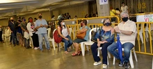 Masiva respuesta de los mayores de 70 años a la convocatoria del alcalde