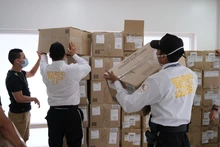 Clínica Unida por la Vida recibe donación de insumos para hacerle frente a la pandemia 