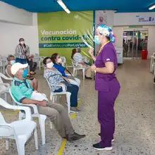 91%  de la primera dosis de las vacunas contra la COVID 19, ya se aplicó en Cali