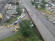 Se activa plan de desvíos en Cali por manifestación del gremio de taxistas