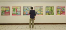 El arte, la arquitectura y las ciencias naturales dialogan en la exposición ‘Retrospectiva’ de Xavier Ruiz Cruz.
