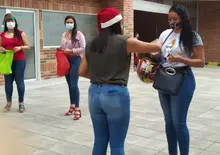 Fotografía 2 - Actividad de bienvenida navideña 2020
