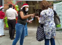 Fotografía 4 - Actividad de bienvenida navideña 2020