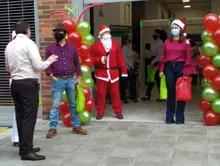 Fotografía 5 - Actividad de bienvenida navideña 2020