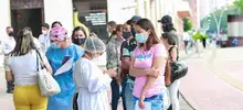 Bulevar del Río, un punto estratégico para la toma gratuita de pruebas covid-19