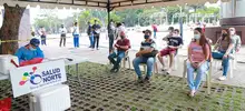 Bulevar del Río, un punto estratégico para la toma gratuita de pruebas covid-19