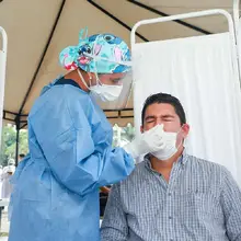 Bulevar del Río, un punto estratégico para la toma gratuita de pruebas covid-19