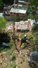 DAGMA, no detiene sus labores ante temporada de lluvias en la comuna 20