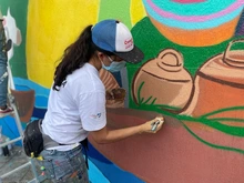 Con arte urbano conmemoramos el Día de la Memoria y Solidaridad con las Víctimas