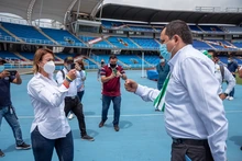 Ministerio del Deporte e INNpulsa Colombia avalaron el ‘clúster del deporte’ en el Pascual Guerrero