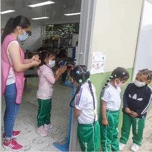 Comunidad educativa del corregimiento de Golondrinas se sumó a la alternancia educativa