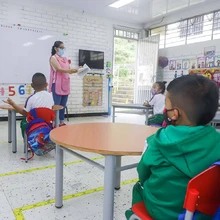 Comunidad educativa del corregimiento de Golondrinas se sumó a la alternancia educativa