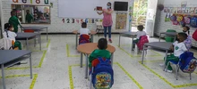 Comunidad educativa del corregimiento de Golondrinas se sumó a la alternancia educativa