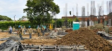 A buen ritmo avanzan las obras en la Institución Educativa José María Vivas Balcázar 