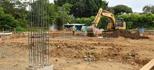 A buen ritmo avanzan las obras en la Institución Educativa José María Vivas Balcázar 