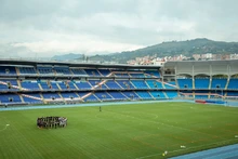 América de Cali volvió a entrenar en su casa: el estadio olímpico Pascual Guerrero