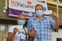 Avanza vacunación contra la covid-19 en adultos mayores de 65 años y personal de la salud
