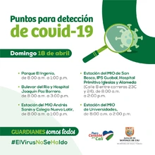 Puntos para detección de COVID-19