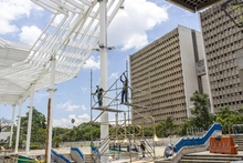 Visita comité veeduría ciudadana Plazoleta 