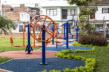 Entrega de zona verde barrio La Selva