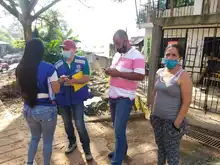 Dagma atiende solicitudes alrededor de la quebrada Guarrús en la comuna 20