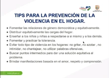Docentes y familias participaron en jornada de prevención de la violencia intrafamiliar 