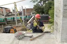 Avanzan obras en la sede educativa Rafael Pombo