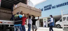 Embajada de Estados Unidos y Cruz Roja Colombiana donan camas hospitalarias a la Alcaldía de Cali