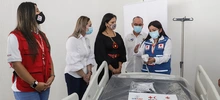Embajada de Estados Unidos y Cruz Roja Colombiana donan camas hospitalarias a la Alcaldía de Cali