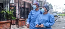 Red de Salud Sur Oriente adelanta vacunación casa a casa para adultos mayores de 65 años