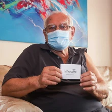Red de Salud Sur Oriente adelanta vacunación casa a casa para adultos mayores de 65 años