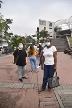 Caleños cumplen la cita con la vacunación contra la covid-19