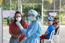 Con alianza público privada se abrió centro de vacunación en la comuna 22 de Cali