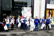 Limpieza y diálogo con empresarios del centro, acciones de ‘Puro Corazón’ por Cali