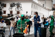 Ediles y líderes comunitarios se sumaron al renacer del Centro de Cali
