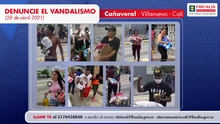 ¡Ayúdenos a identificarlos! Colabore con Cali y denuncie si reconoce a estas personas: Fiscalía