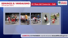 ¡Ayúdenos a identificarlos! Colabore con Cali y denuncie si reconoce a estas personas: Fiscalía