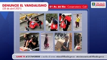 ¡Ayúdenos a identificarlos! Colabore con Cali y denuncie si reconoce a estas personas: Fiscalía