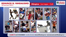 ¡Ayúdenos a identificarlos! Colabore con Cali y denuncie si reconoce a estas personas: Fiscalía