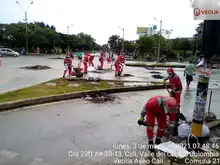 Se realizan acciones de recolección de residuos, pero aún no se restablece en su totalidad