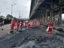 Se realizan acciones de recolección de residuos, pero aún no se restablece en su totalidad