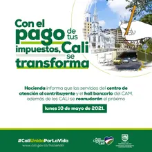 Hacienda restablecerá atención de Rentas y Tesorería para la ciudadanía el lunes, 10 mayo