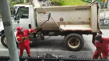 Limpieza y recolección de escombros, labores de Infraestructura tras jornadas de protesta